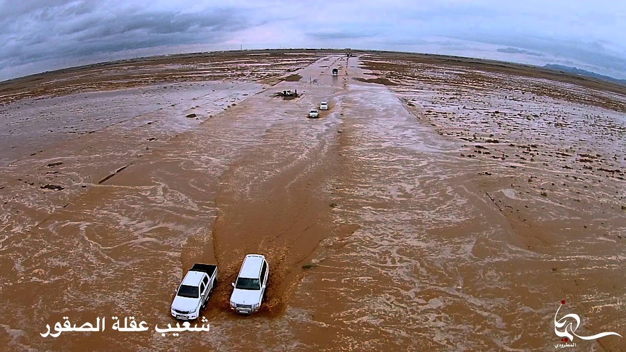 امطار غرب القصيم ٢١ صفر ١٤٣٧هـ سليمان المطرودي