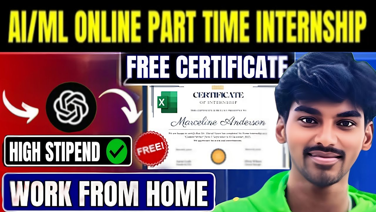 AI/ML Internship 2025 – Work From Home | 2–3 Hours/Day | Stipend ...