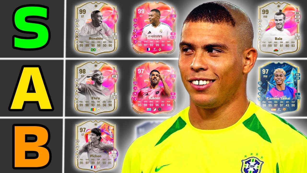 *THE FINALE* Ranking the BEST ATTACKERS in FC 25! 🎯 Tier List ft. 99 ...