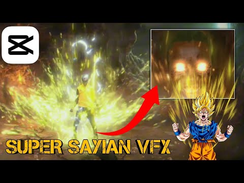 GOKU Super Saiyan VFX on Capcut