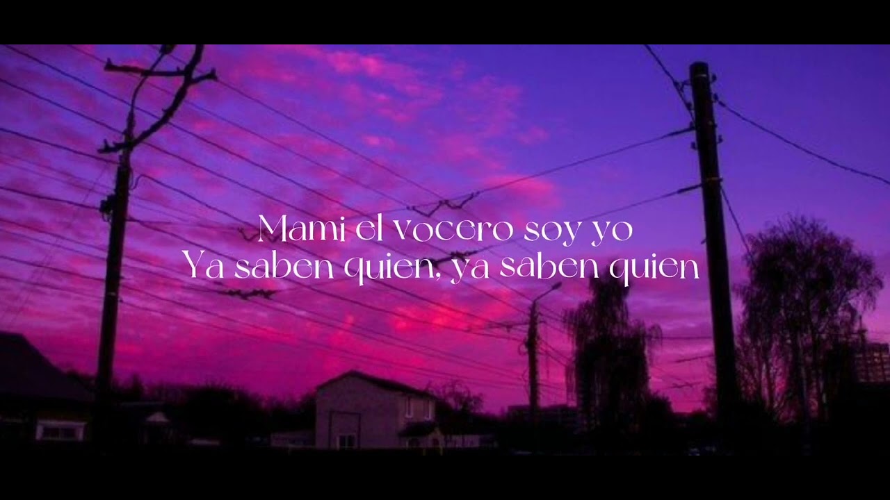 Dance crip Trueno, letra YouTube