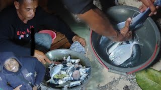 Mancing Pinggiran Depan Pondok, Hasilnya langsung Diolah Utk Makan malam.