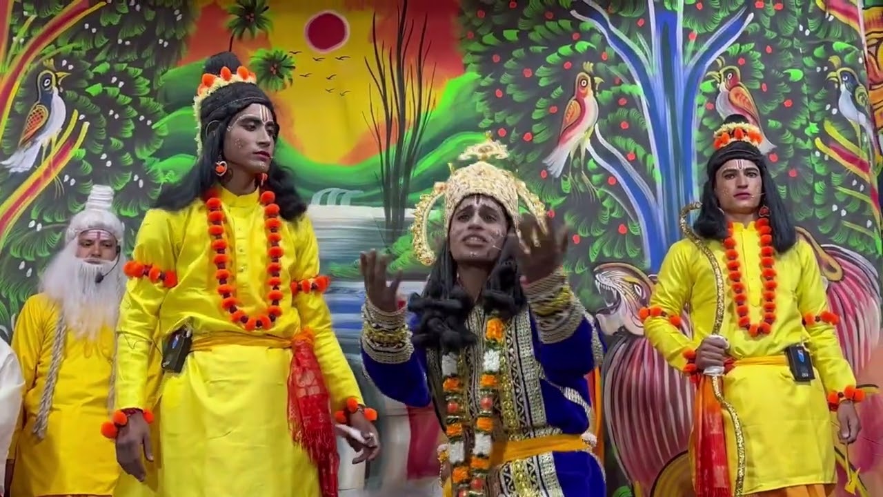 मेरे भ्राता, और मेरे भाई, राम, भरत का समलित गाना, गढ़वाली रामलीला गडरी तल्ली पौड़ी गढ़वाल,2024