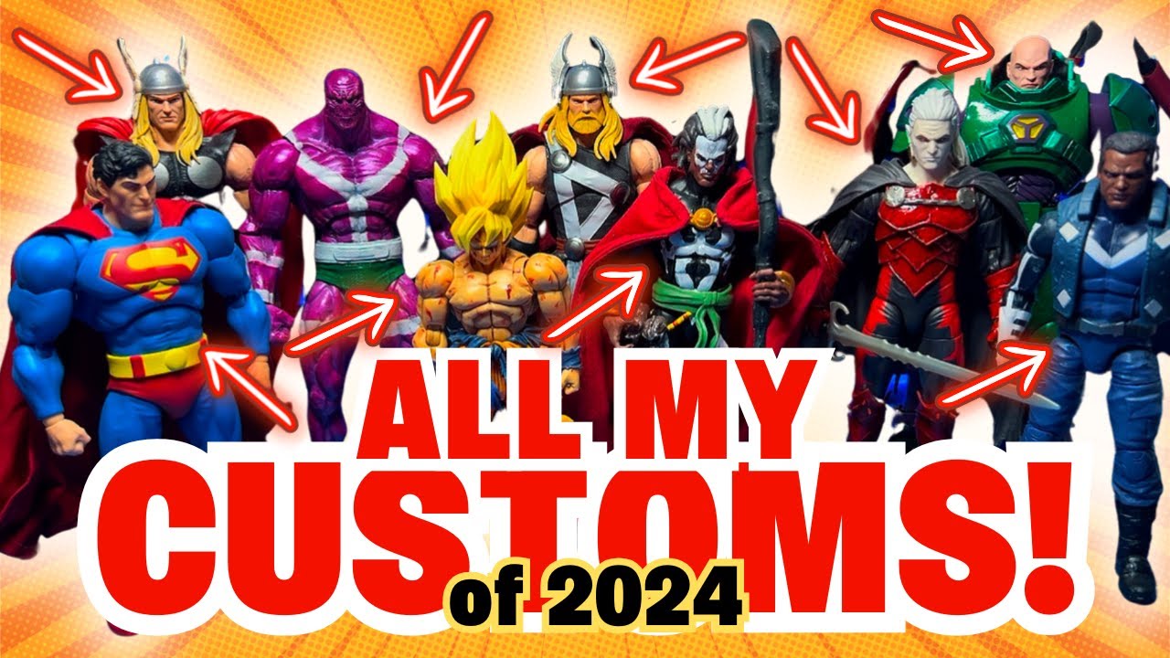 EVERY CUSTOM FIGURE I MADE IN 2024!