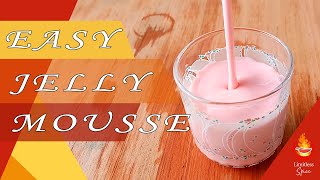 How To Make Easy Two ingredient Jelly mousse