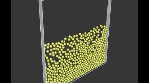 Sedimentation Using Lattice Boltzmann
