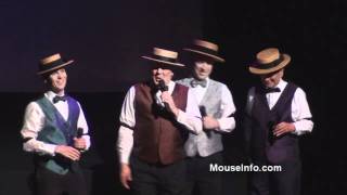 Dapper Dans at the El Capitan Theater Richard Sherman Tribute