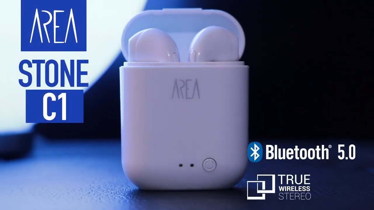 Auricolari Bluetooth - True Wireless (TWS) Stone C1 Area Accessori: design,  comfort , audio ottimale - YouTube
