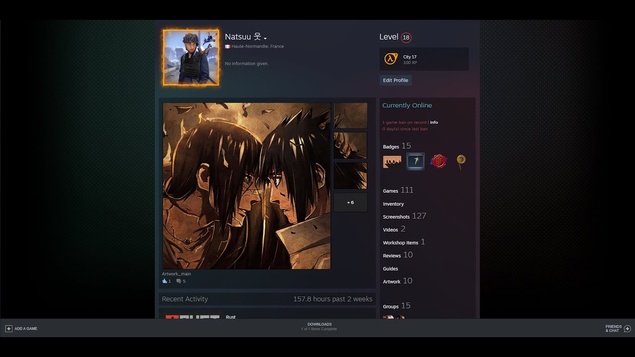 Rust koth 1v6 Shiiit clan