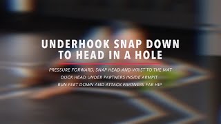 Amit Elor | Under Hook Snap Down To Head In A Hole | Wrestling Technique