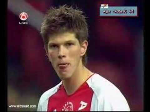 Ajax-Roda JC, after goal Huntelaar