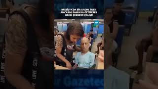 Ölü Amcasıyla Bankaya Kredi Çekmeye Gelen Kadın, Cesede Imza Attırmaya Çalıştı