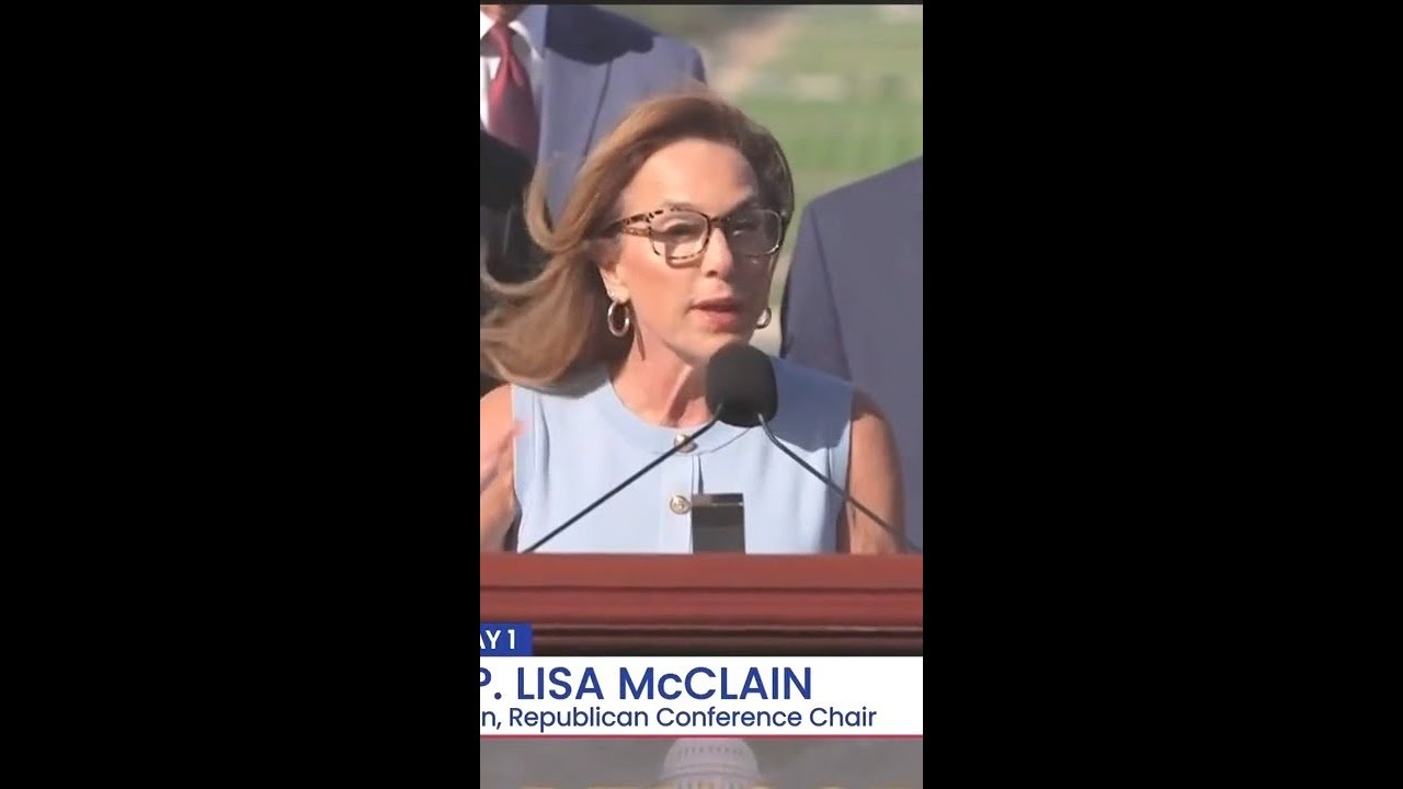 House GOP Chairwoman McClain: House Republicans voted to keep the government OPEN with a clean CR