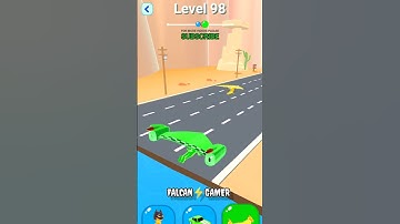 🔥 Shape shifting: Car Factory 👀 Level 98 #shapeshifting #gameplay #shorts