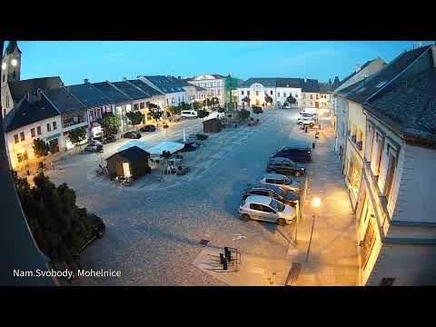 Město Mohelnice – pohled na náměstí Svobody