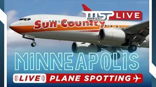 🔴 LIVE NONSTOP TWIN CITIES AIRPORT ACTION! ✈ MSP/KMSP AIRPORT ✈ 6/28/26