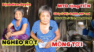 VLOG 1149| Cụ bà ở căn nhà Sập xệ mục nát được Việt Kiều Mỹ & Bỉ tặng TIỀN mua thuốc chữa bệnh