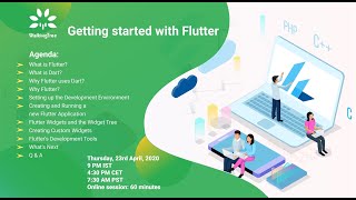 Full Getting Started With Flutter - Webinar | Walkingtree Technologies Update