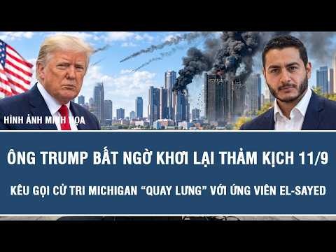 Trump unexpectedly reignites 9/11 tragedy, urges Michigan voters to turn their backs on candidate...