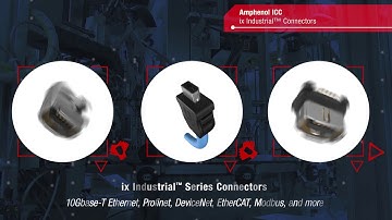 Amphenol ICC ix Industrial™ IP20 Connectors | First Look