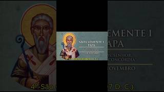 #shorts Papa São Clemente. #ospapasdaigrejacatólica  #papasãoclemente.