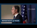 Secretary Blinken delivers remarks to the press