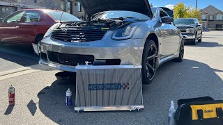 My G35 gets a FRESH KOYO Radiator My G35 Gets A Fresh Koyo Radiator