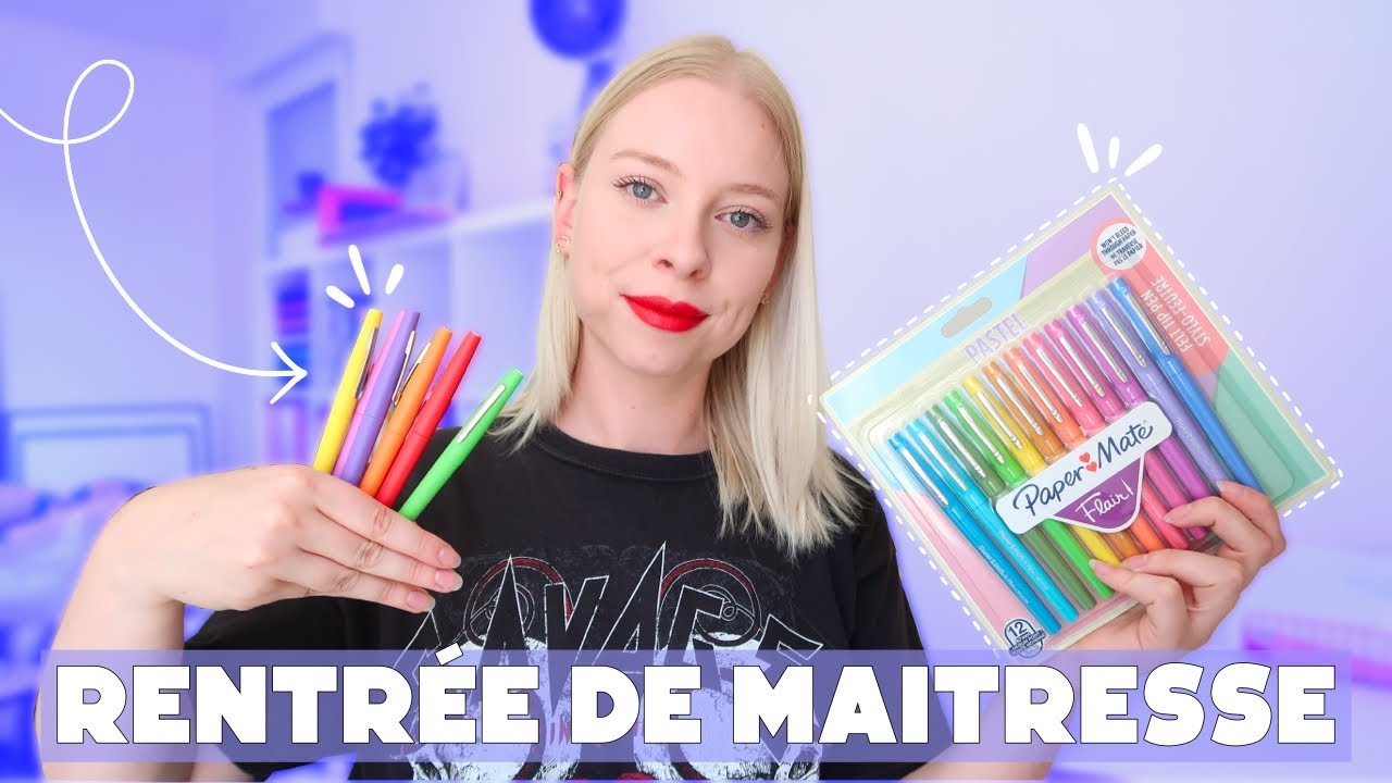 BACK TO SCHOOL : Fournitures scolaires d'une maitresse *1ère rentrée*