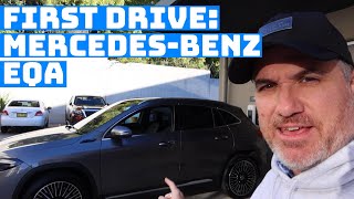 Mercedes EQA Review - Our First drive of the smaller Mercedes-Benz electric car!