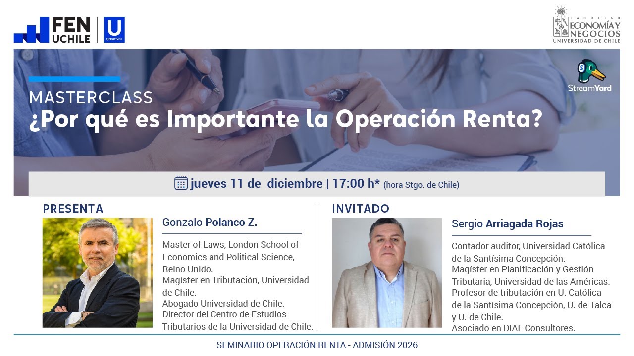 ¿Por qué es importante la Operación Renta?