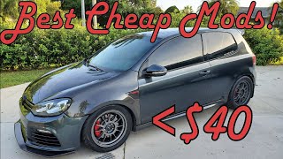 My Favorite Cheap Mods for MK6 GTI!