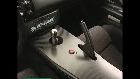 S2000 renagade center console install