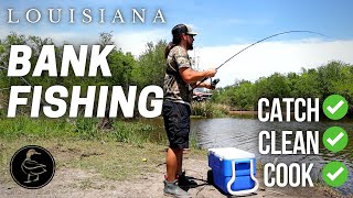 LOUISIANA Tight-Lining for Catfish! (CATCH CLEAN COOK)