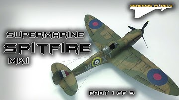Spitfire Mk.I : Rapid Video Build : Eduard : 1/48 Scale Model : Part 1 of 3
