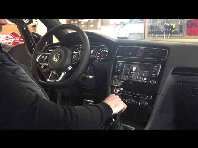 Navigace a multimediální adaptér pro VW Golf 7 GTi