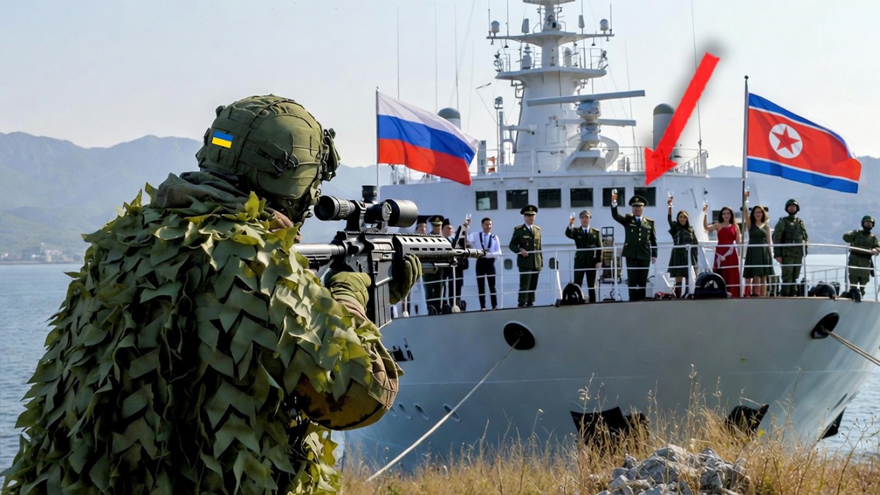 Снайпер испортил день российским и корейским генералам, отдыхавшим на корабле