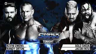 Kevin Owens & Randy Orton vs Solo Sikoa & Jacob Fatu (1/2): SmackDown, Sep. 27, 2024