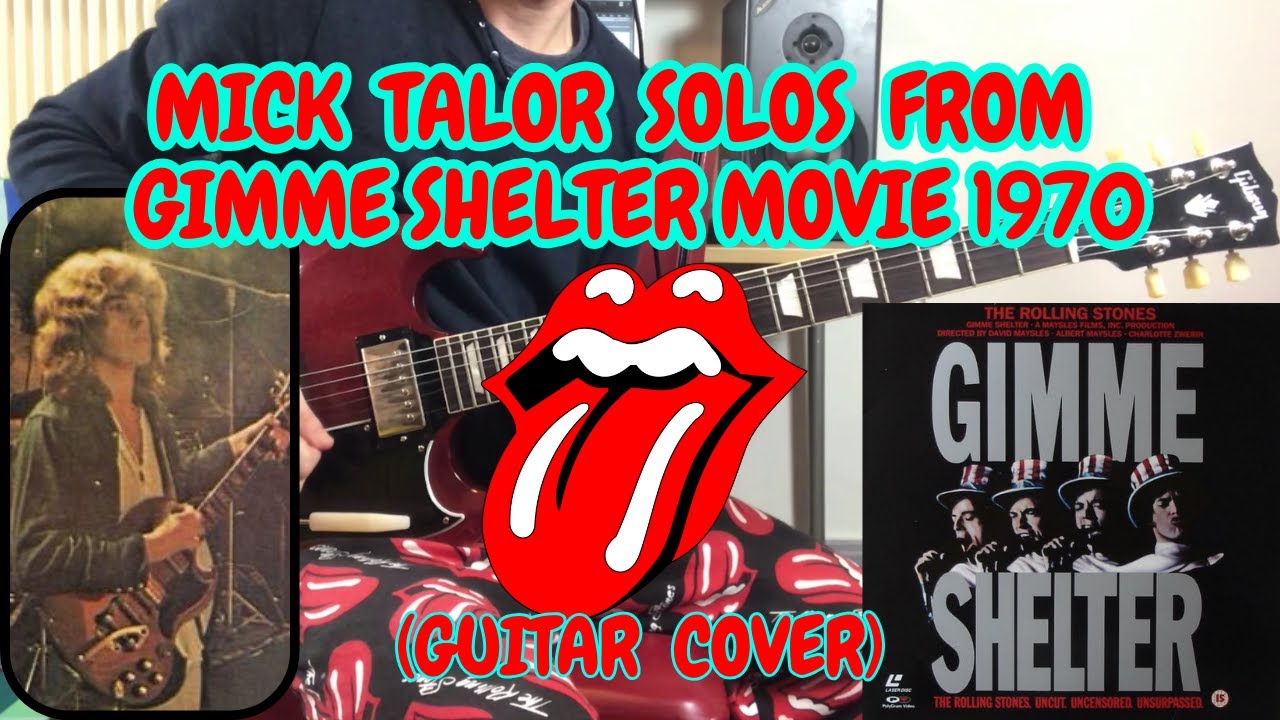 The Rolling Stones Mick Taylor Solos from Gimme Shelter Movie 1970