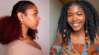 AMAZING NATURAL HAIRSTYLES WITH BRAIDS &amp; TWISTS