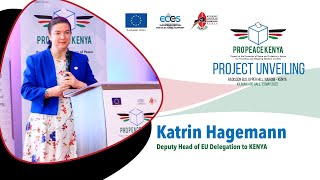 Opening remarks Katrin Hagemann Deputy Head of EU Delegation to Kenya