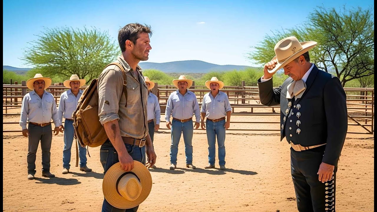 Los peones se burlaron del forastero… hasta que el capataz del rancho llegó y lo llamó “patrón”