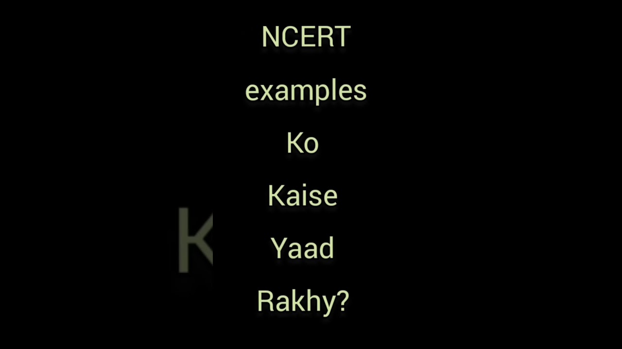 trick to learn epigynous examples 