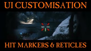 CTE Update - HIt Markers & Reticles