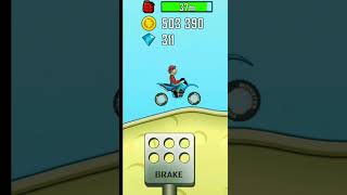 hill climb racing bike game #hillclimb #shortsfeed #shorts #hillclimbracing #hcr2 screenshot 5