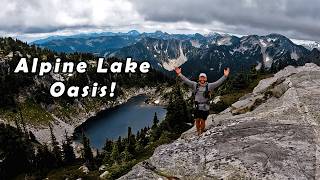 Exploring a Hidden Alpine Lake Oasis! | North Cascades, Washington! | #pnw @explorationvisuals