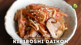 How to Make Simmered Kiriboshi Daikon