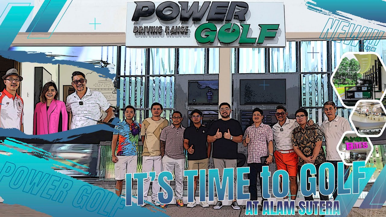 DRIVING RANGE TERCANGGIH DI INDONESIA! KETEMU MERRY RIANA SOFT