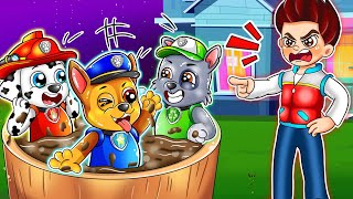 Brewng Cute Baby, But Pups Really Stink  - Paw Patrol Ultimate Rescue | Rainbow Friends 3