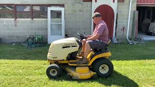 Cub Cadet LT1024 50" riding mower, 545 hours