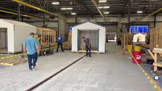 Test run of the chain conveyor!